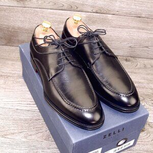 *NIB* $475 Nordstrom ZELLI Italia 9 M Verona Italian Derby Black * add $15 Trees